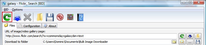 BID Scan Button BID Scan Button
