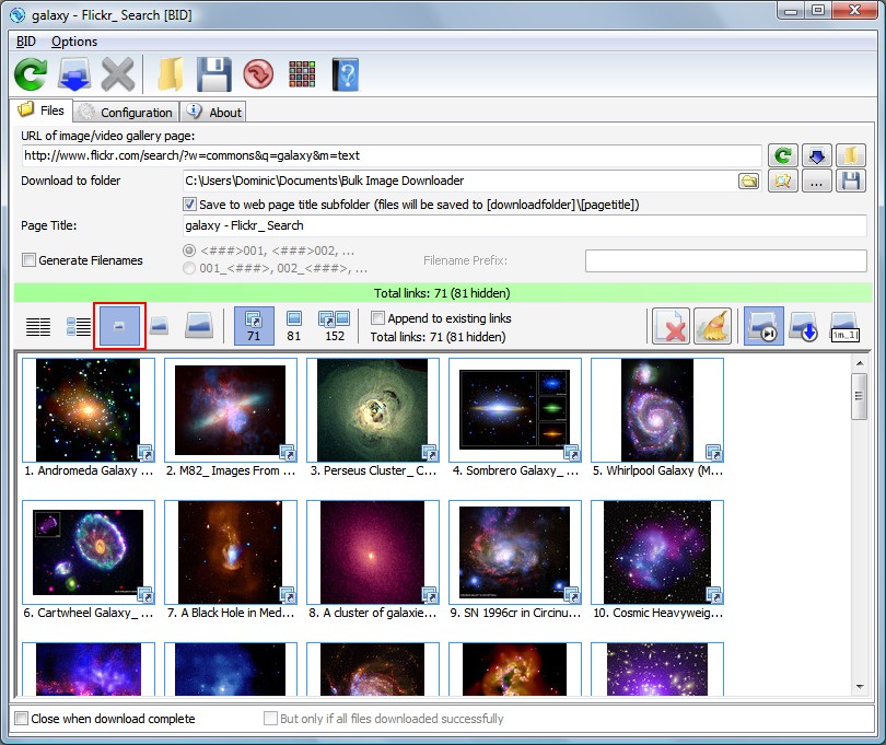 BID Thumbnail View BID Thumbnail View
