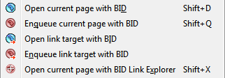 BID FireFox Extension